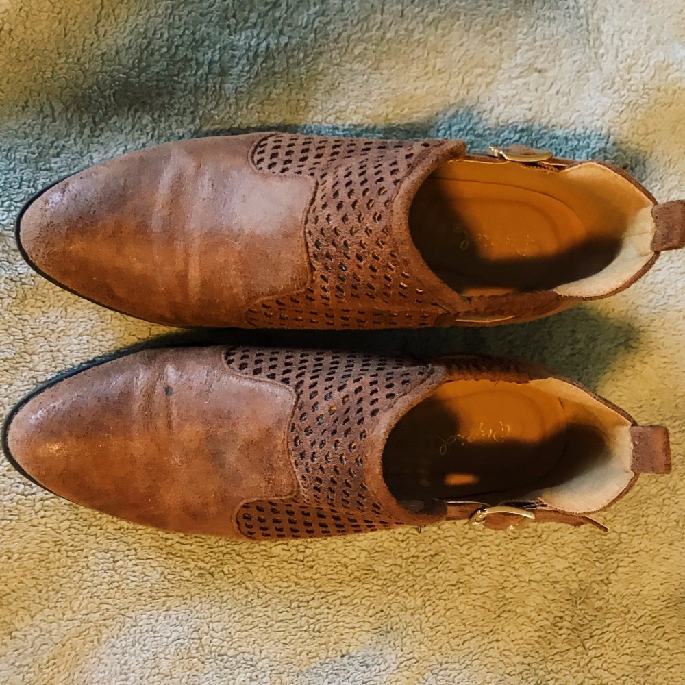 Like New, Leather Booties! - image 3